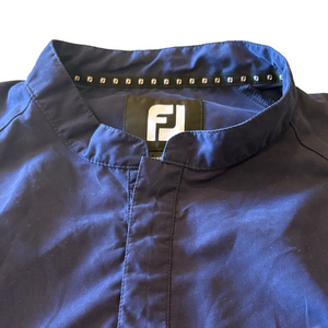 FOOTJOY Mens XL Motion Navy Blue Windbreaker Golf Pullover